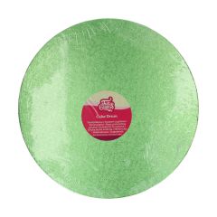 FunCakes Tamburo per torte rotondo Ø35,5 cm - Verde chiaro
