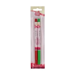 FunCakes Food Pen Rot-Grün Set/2