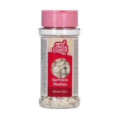 FunCakes Sprinkle Medley Argento Chic 65 g
