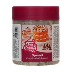 FunCakes Spread Crunchy Black Cookies 250g