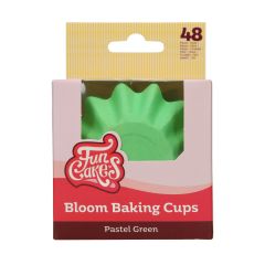 FunCakes Bloom Baking Cups Pastel Green pk/48