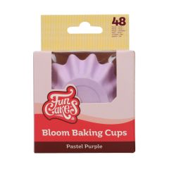 FunCakes Bloom Baking Cups Pastel Purple pk/48