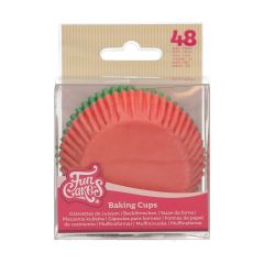 FunCakes Baking Cups Rojo / Verde pk/48