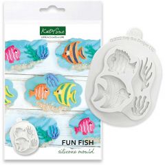 Katy Sue Fun Fish Silicone Mould