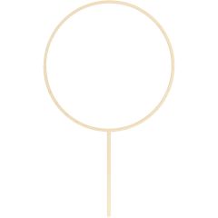 PartyDeco Wooden Cake Topper Hoop 24.5 cm