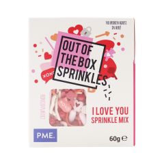 PME Out of the Box Sprinkles - I Love You