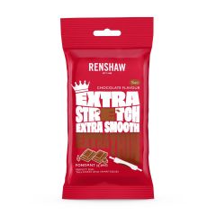 Renshaw Extra Fondant 250g - Marrone Cioccolato