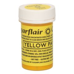 Sugarflair Vernice Opaca Edibile -Giallo- 20g