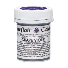 Sugarflair Colorant Chocolat - Grape Violet - 35g