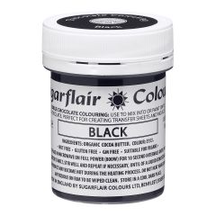 Sugarflair Schokoladenfarbe Schwarz 35g