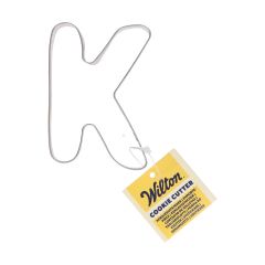 Wilton Koekjesuitsteker Letter K 8,5 cm