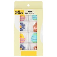 Wilton Sugar Decorations Easter Vibes set/8