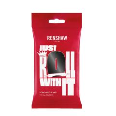 Renshaw Fondant Icing Jet Black 250g