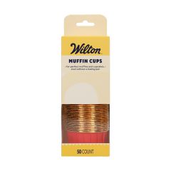 Wilton Muffin Cups Red pk/50