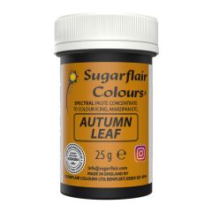 Sugarflair Paste Colour AUTUMN LEAF 25g