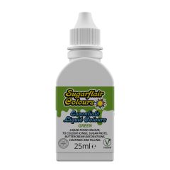 Sugarflair Liquid Colour Green 25ml