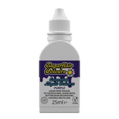 Sugarflair Liquid Colour Purple 25ml