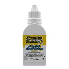 Sugarflair Liquid Colour Yellow 25ml