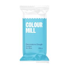 Colour Mill Sugar Paste Decorators Dough Sky Blue 250g