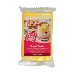 FunCakes Sugar Paste Mellow Yellow 250g