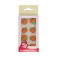 FunCakes Sugar Decorations Carrots set/16
