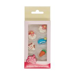FunCakes Sugar Decorations Sinterklaas set/12