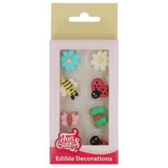 FunCakes Sugar Decorations Spring Garden Set/8 