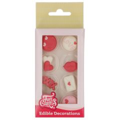 FunCakes Sugar Decorations Love set/8