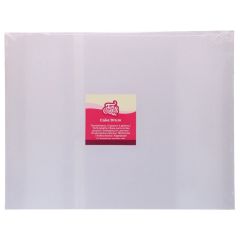 FunCakes Cake Drum Oblong White 45x35cm