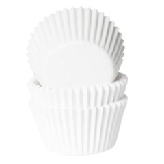 House of Marie Mini Baking Cups White pk/60