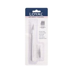 LOYAL Art Knife 14,5cm + 5 Blades set