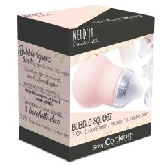 Scrapcooking Need'it Bubble Squeeze 3 en 1