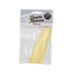 Simply Making Cakesicle Sticks pk/10 - Pastel Yellow Standard
