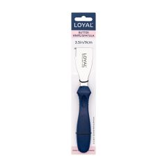 LOYAL 2 in 1 Butter Knife and Spatula 9cm