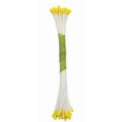 JEM Plain Stamen Fine Yellow pk/50