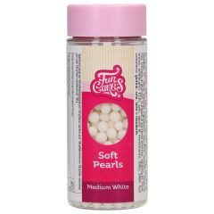 FunCakes Soft Pearls Medium White 60g