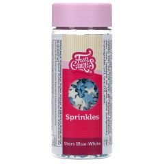 FunCakes Stars Blue/White 55g