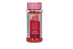 FunCakes Sugar Strands Red 80g