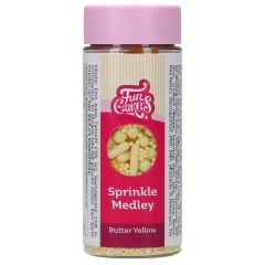 FunCakes Sprinkle Medley Butter Yellow 70g