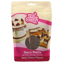 FunCakes Deco Melts - Saveur Choco Foncé - 250g