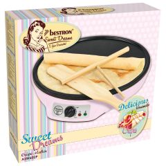 Bestron Crêpemaker Rosa