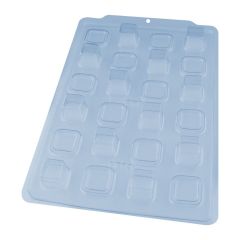 BWB Molde de Chocolate 3-partes - Mini Caja Cuadrada