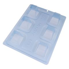 BWB Chocolate Mould 3 part Mousse Cup 6 Cavity