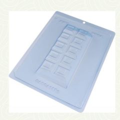 BWB Schokolade Form 3-teilig - Schokoladentafel