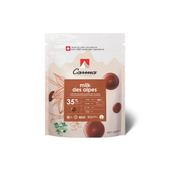 Carma Gotas de Chocolate 1,5 kg - Milk Des Alpes 35%