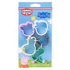 Dr. Oetker Peppa Pig & Friends - Ausstechformen Set St. 5