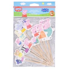 Dr. Oetker Peppa Pig & Friends - Cupcake Toppers pz./24