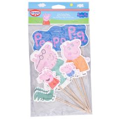 Dr. Oetker Peppa Pig & Family - Cake Toppers pc/12