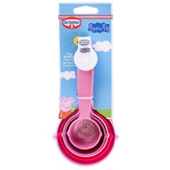 Dr. Oetker Peppa Pig - Juego de Cucharas Medidoras pz/5