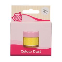 FunCakes Poudre Alimentaire Jaune -Lemon Yellow-